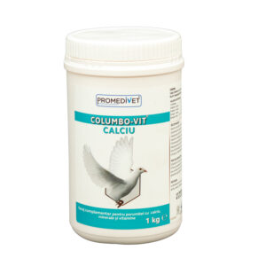 COLUMBO-VIT CALCIU – 1 KG furaj complementar pentru porumbei cu minerale și vitamine