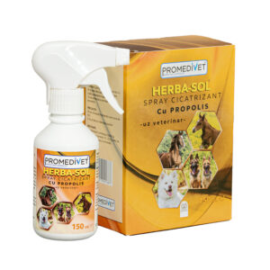 HERBA-SOL CU PROPOLIS spray cicatrizant -150 ml