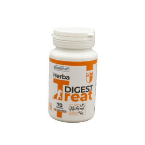 HERBA-TREAT DIGEST hepatoprotector – 70 tablete pentru câini și pisici